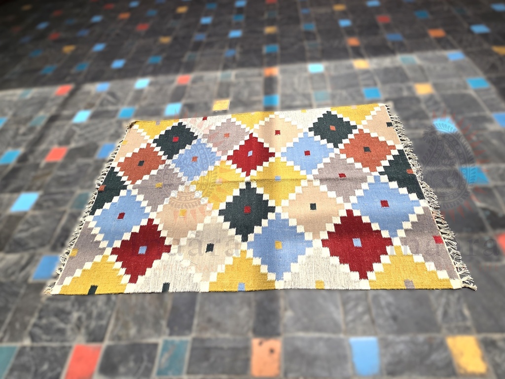 Charpai Handwoven Dhurrie
