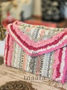 Pink Rouge Boho Clutch Bag
