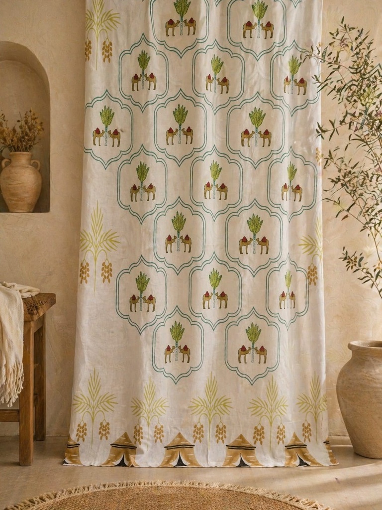 Caravan Curtain Solid (Small)