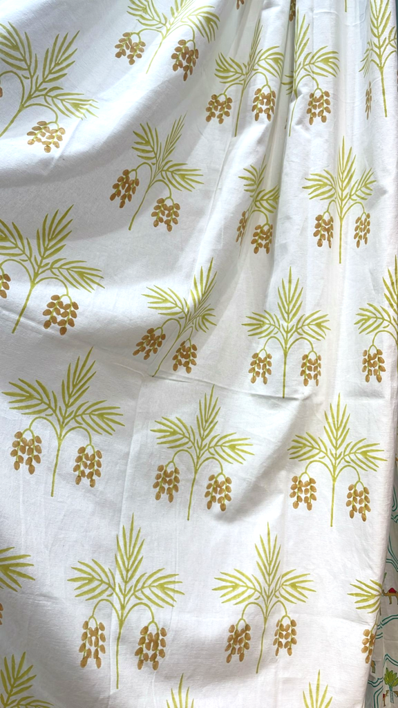 Caravan Curtain - Date Palm Solid