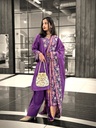 Kurta Set- Purple with Dupatta