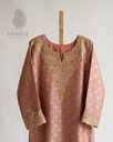 Kurta with Potli Bag-Red