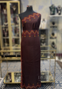 Handwoven Yak Wool Shawl- Maroon