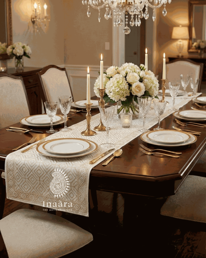 HBP Gold TableRunner(41x180cm)