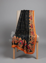 Embroidered Velvet Dupatta-Maroon (copy)
