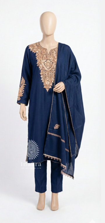 Embroidered Red Ethnic Suit - 3 Piece (copy)