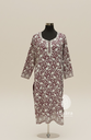 Kashmiri Kurti/Long -Maroon