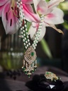 Green Rani Haar Necklace Set