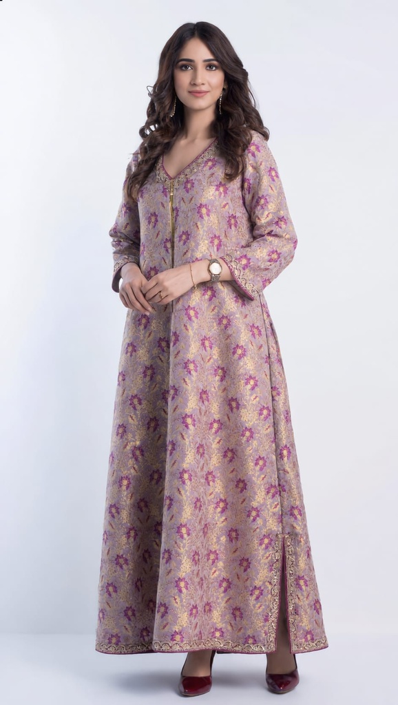 Kulsum Dress-Puple
