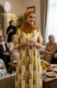 Ayesha Dress-Digital/Yellow