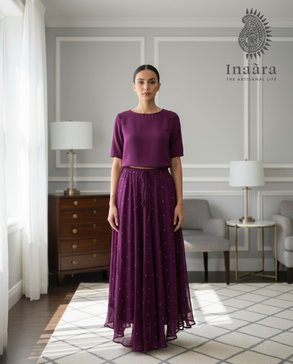 Anya Skirt- Purple