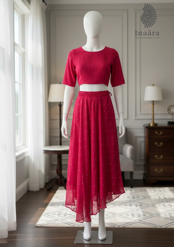 Anya Skirt- Red