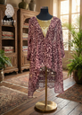 Anya Top- Red Beaded