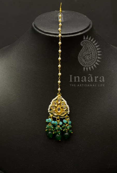 Maang Tikka- Green
