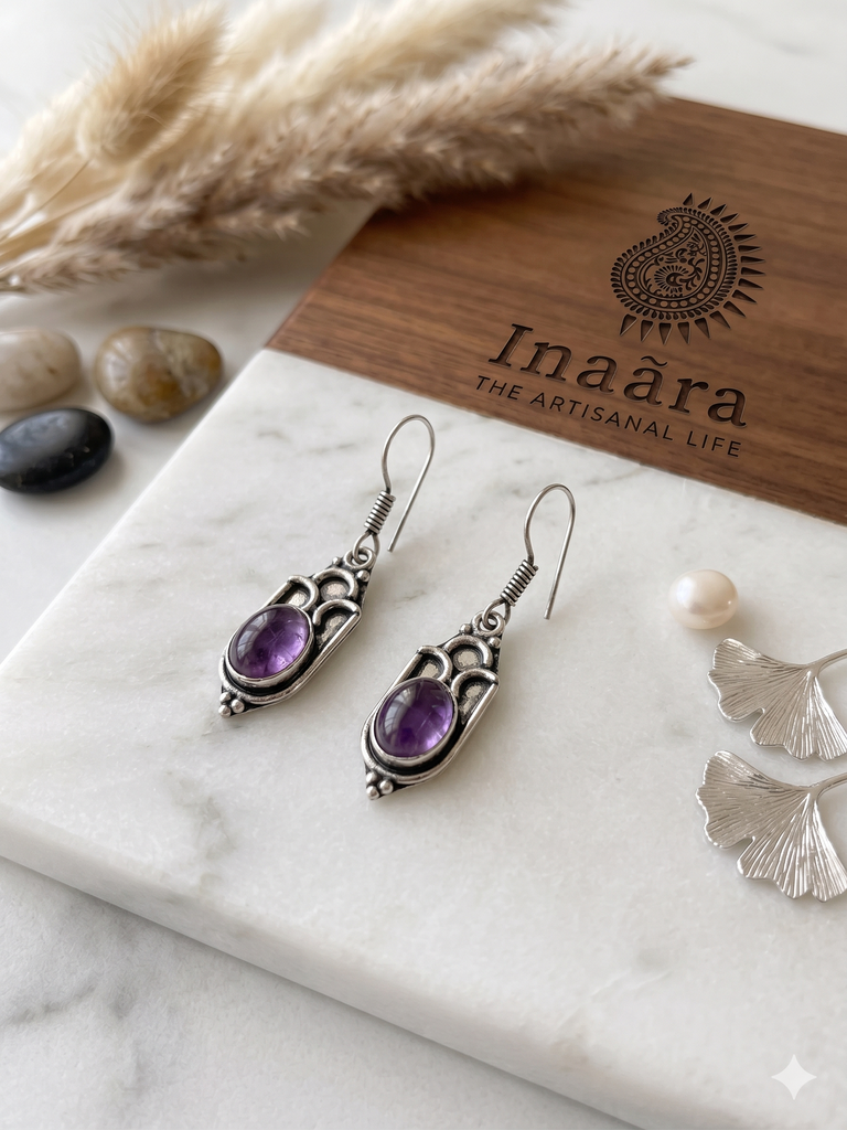 Semi-Precious Natural Stone- Amethyst