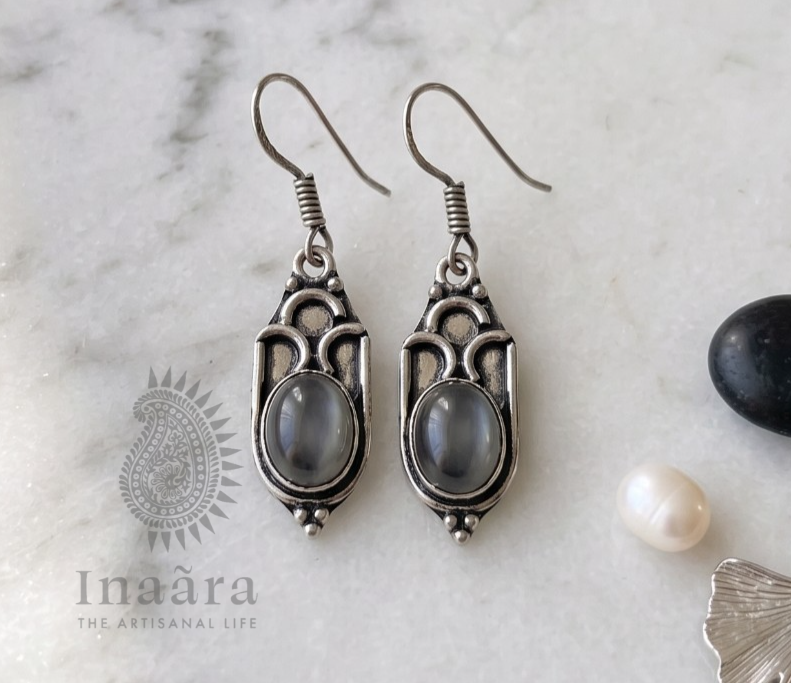 Semi-Precious Natural Stone- Grey