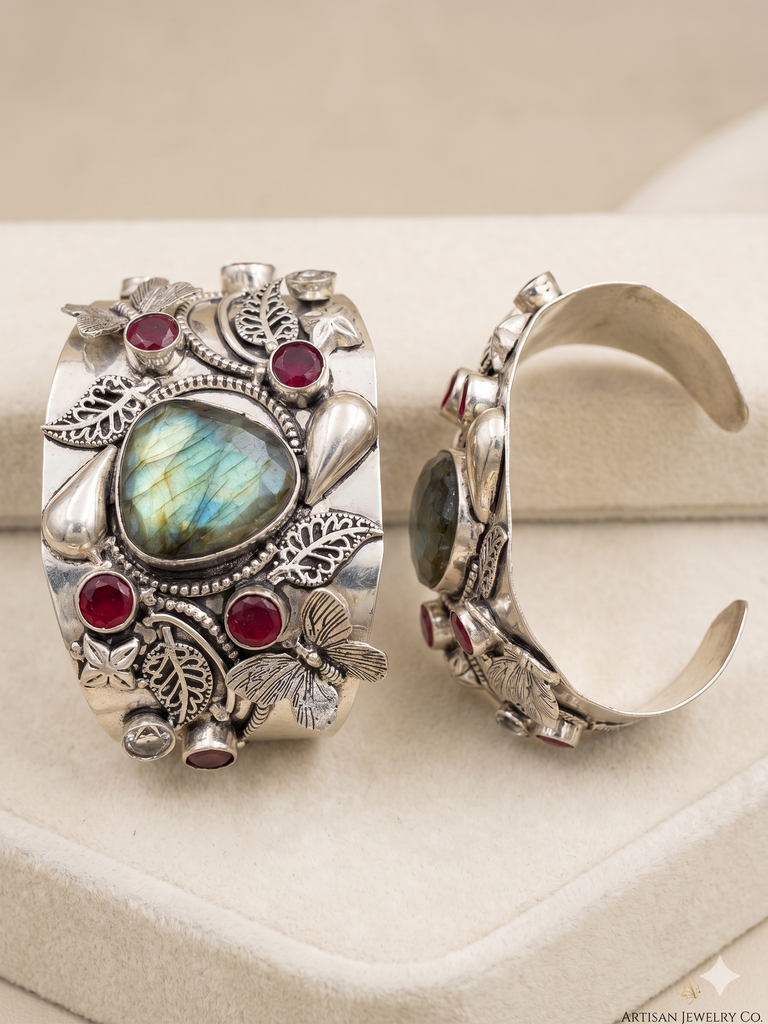 Labrodite Cuff Bracelet