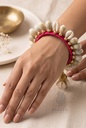 Cowri Shell Bracelet - Pink