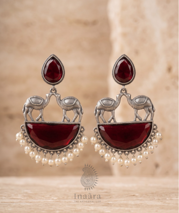 Ruby Caravan Earrings