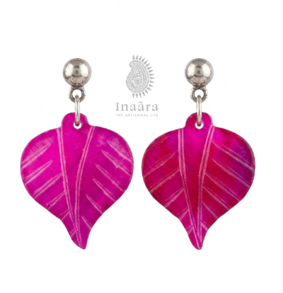 Fuchsia Flora Earrings