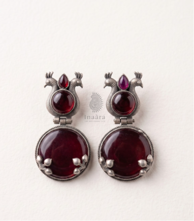 Double Hansa Motif Earrings