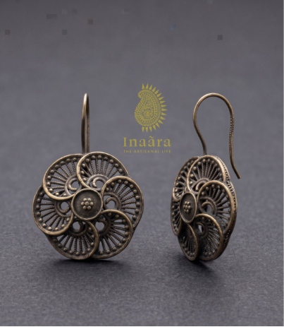 Bronze & Bloom Earrings