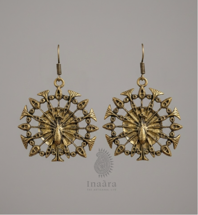 Circa Brass Earrings