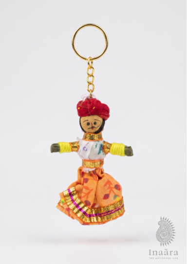 Kathputli Charm Keychain