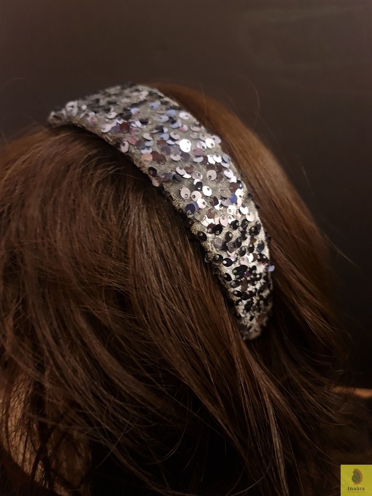 Silver Star Handcrafted Hairband