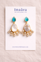 Raw Stone Handcrafted Earrings