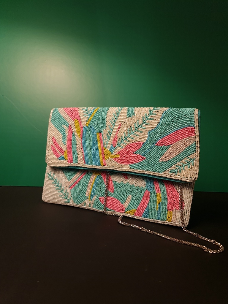 Beaded Clutch Bag