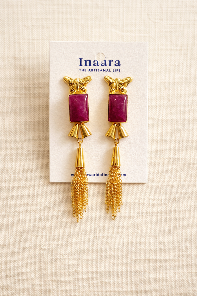Bespoke statement earrings