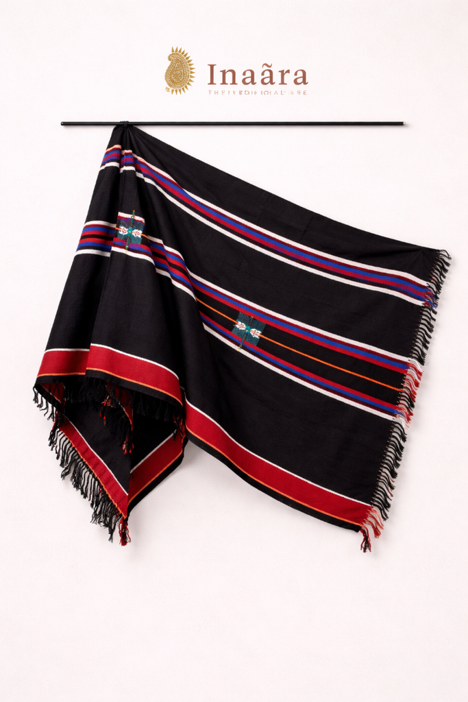 Naga Shawl-Black