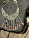 Antique Style Oxidised Necklace