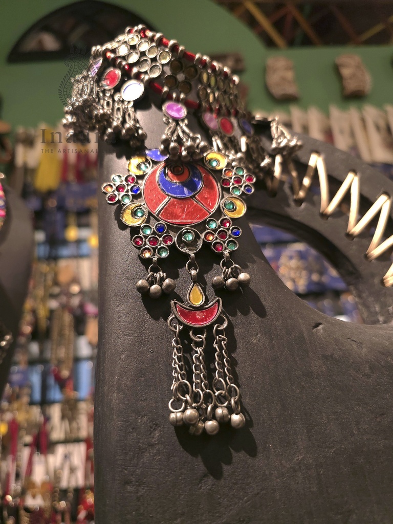 Antique Style Oxidised Necklace (copy)