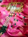 Forest Green Mala set