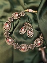 The Aurora Necklace - Navratna