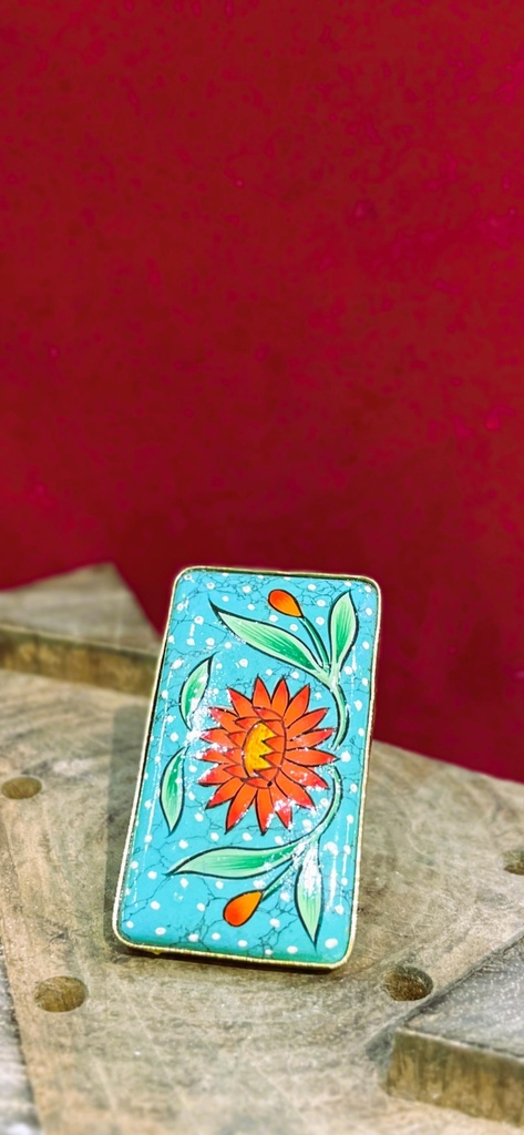 Handpainted Artisanal Ring