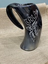 Horn Mug Reindeer - Small