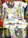 Digital Printed Throw-Botanical
