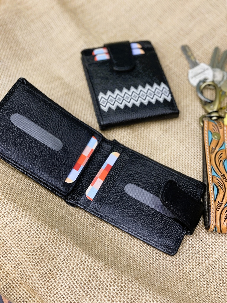 Handmade Leather Wallet-Black