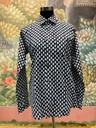 Fullsleeves Handblock Printed-Black/M