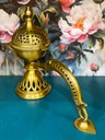 Brass Engraved Incense Burner