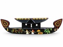 Handcrafted/Painted Wooden Boat Kerala