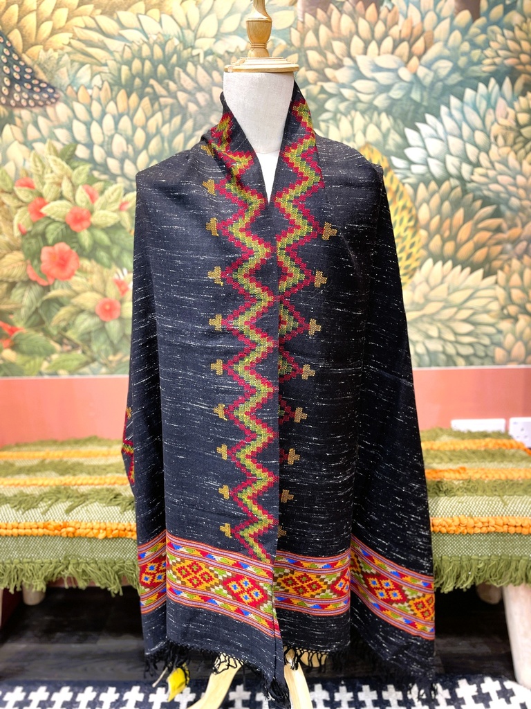 Handwoven Yak Wool Stole
