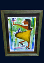 The Monkey on the Back (Framed)