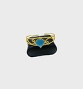 Blue Chalcedony Wrist Cuff Bangle