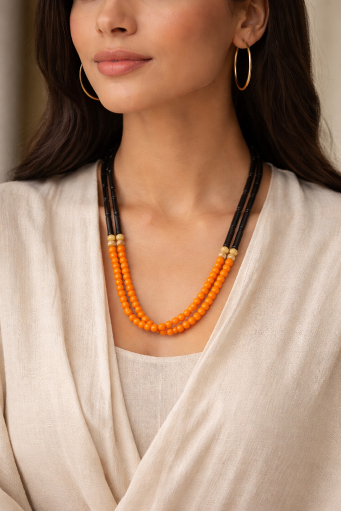 North East India Beaded Necklace