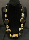 Bohemian Wood & Horn Necklace