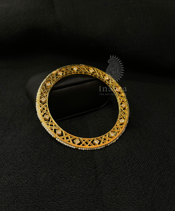 Studded Bangle w/ Beads
